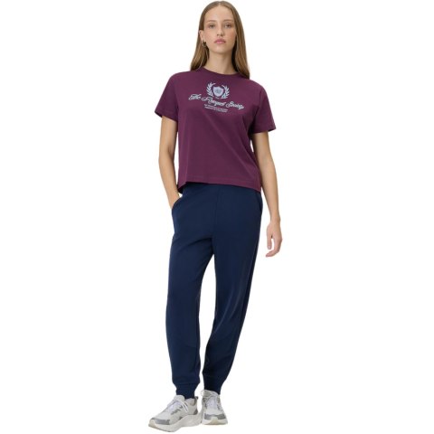 Koszulka damska 4F F2738 burgund 4FWSS26TTSHF2738 60S S 4F