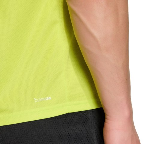 Koszulka męska adidas Workout Essentials Base limonkowa KD5472 L Adidas