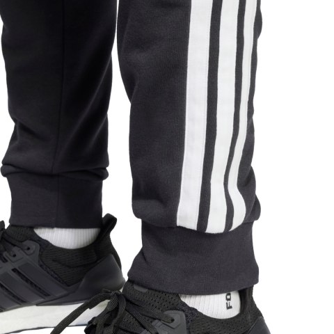 Spodnie męskie adidas Essential 3-Stripes French Terry czarne JD1881 2XL Adidas