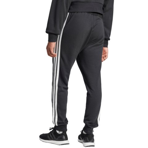 Spodnie męskie adidas Essential 3-Stripes French Terry czarne JD1881 L Adidas