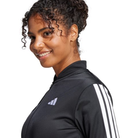 Dres damski adidas Essentials 3-Stripes TrackSuit czarny JD5434 L Adidas