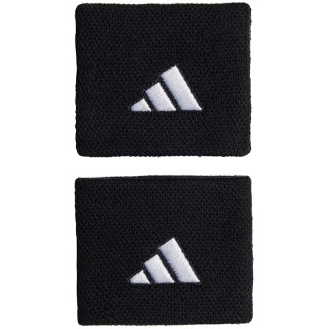 Frotka na rękę adidas Tennis Wristband Small 2 szt. czarna IC3567 Dorośli M/L Adidas