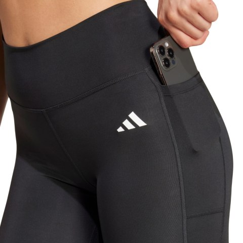 Legginsy damskie adidas Optime Essentials Stash Pocket Full-Length czarne IT2280 M Adidas