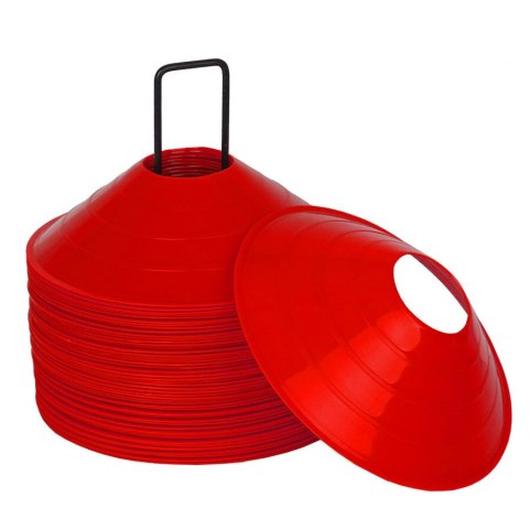 Pachołek 5 cm (komplet 50szt.) 5 cm czerwony Maxwel