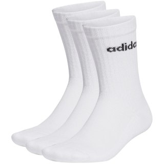 Skarpety adidas Linear Crew Cushioned Socks 3P białe HT3455 40-42 Adidas