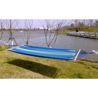 HAMAK OGRODOWY 1 OSOBOWY 200X100CM Z DRĄŻKIEM 1006048