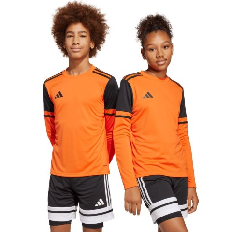 Koszulka bramkarska dla dzieci adidas Squadra 25 Long Sleeve pomarańczowa JJ1941 164cm Adidas teamwear