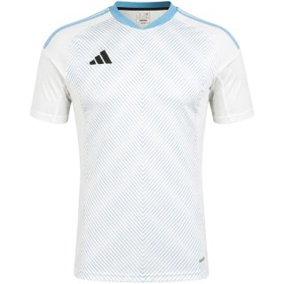 Koszulka męska adidas miCond22 Jersey biało-błękitna HB5392 3XL Adidas