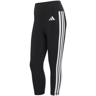 Legginsy damskie adidas 3/4 Optime Essentials Workout 3-Stripes czarne KE6062 M Adidas