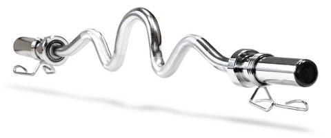 GRYF OLIMPIJSKI MOCNO GIĘTY 120cm 50mm