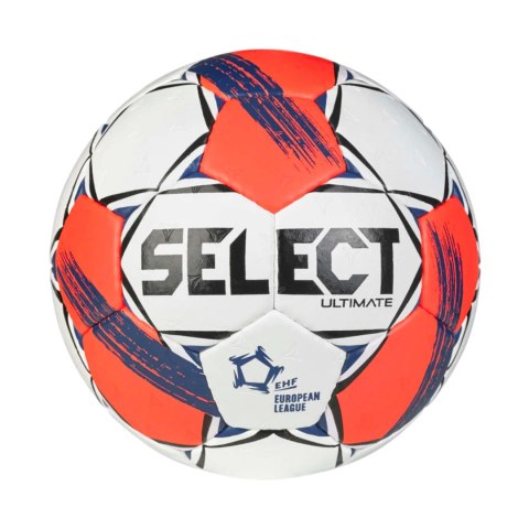 Piłka ręczna Select Ultimate European League 3 v25 EHF biało-pomarańczowo-granatowa 13520 3 Select