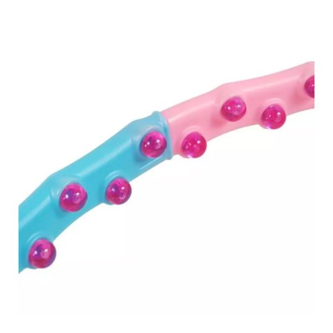 Hula hop masujący WIDE 110 cm multikolor Jinpoli