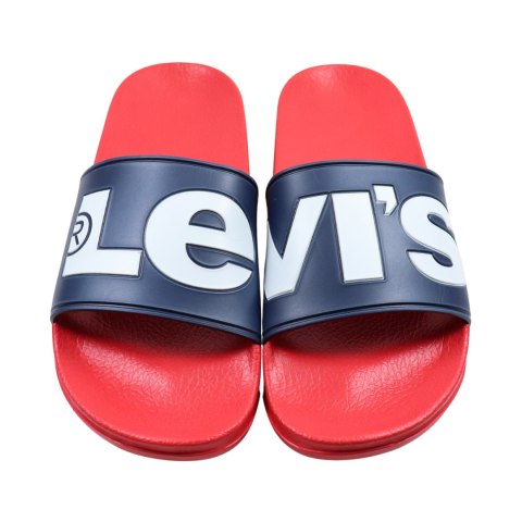 Klapki damskie Levi's June L granatowo-czerwone VPOL0239S-0290 37 Levi's