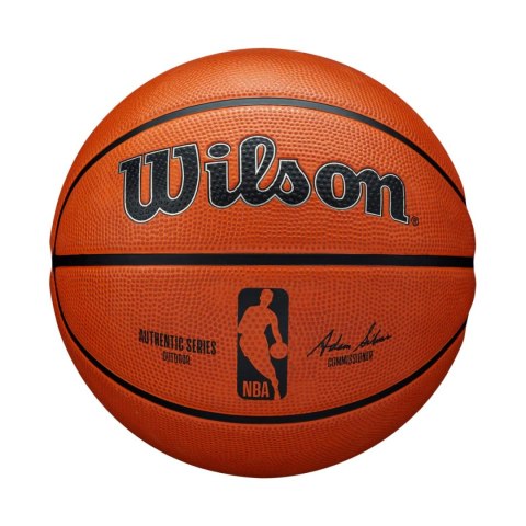 Piłka koszykowa Wilson NBA Authentic Series Outdoor pomarańczowa WTB7300XB7 7 Wilson