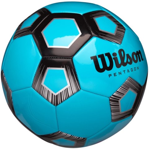 Piłka nożna Wilson Pentagon SB Robl niebieska WTE8542XB05 5 Wilson
