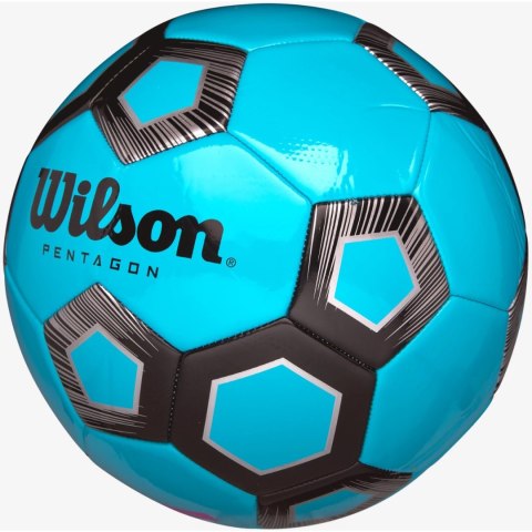 Piłka nożna Wilson Pentagon SB Robl niebieska WTE8542XB05 5 Wilson