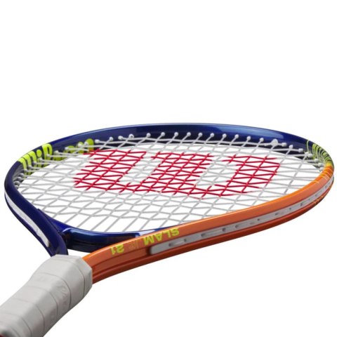 Rakieta do tenisa ziemnego Wilson Slam JR 21 Boys TNS RKT 3 1/2'' granatowo-pomarańczowa WR172010U Wilson
