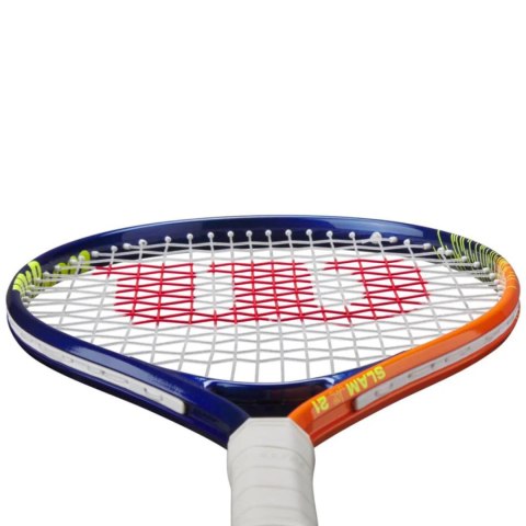 Rakieta do tenisa ziemnego Wilson Slam JR 21 Boys TNS RKT 3 1/2'' granatowo-pomarańczowa WR172010U Wilson