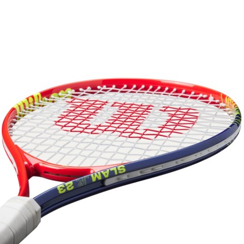 Rakieta do tenisa ziemnego Wilson Slam JR 23 Boys TNS RKT 3 5/8'' czerwono-granatowa WR171910U Wilson