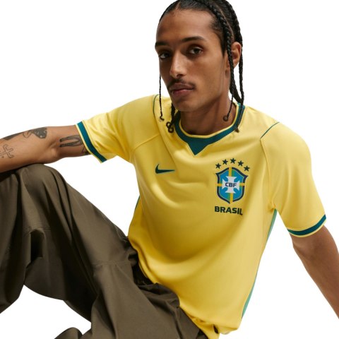 Koszulka męska Nike Brazil 2026 Stadium Home żółta IF7054 724 2XL Nike