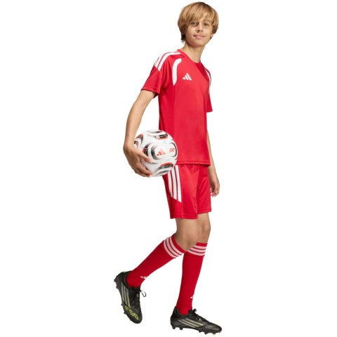 Spodenki dla dzieci adidas Tiro 26 League czerwone KA8817 128cm Adidas teamwear