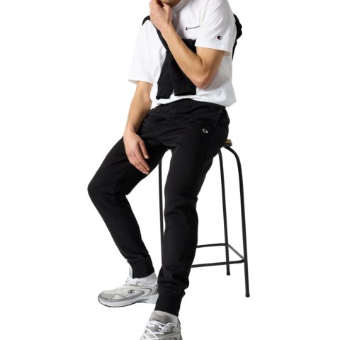 Spodnie męskie Champion Rib Cuff Pants czarne 220733 KK001 L Champion