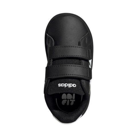 Buty dla dzieci adidas Grand Court 3.0 czarne KJ4371 22 Adidas