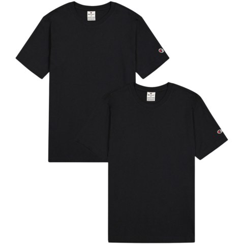 Koszulka męska Champion Short Sleeve T-shirt 2-pak czarna 220267 KK001 L Champion