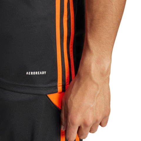 Koszulka męska adidas Tabela 23 Jersey czarno-pomarańczowa JI8826 2XL Adidas teamwear