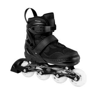 Łyżworolki Spokey Firefly czarno-białe 946367-946368 35-38 Spokey