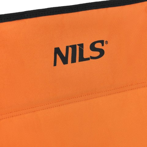 NC3035 KRZESŁO PLAŻOWE POMARAŃCZOWO-CZARNE NILS NILS