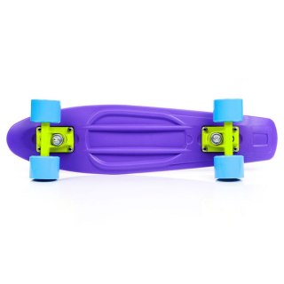 DESKOROLKA METEOR violet/neon blue /23693 Meteor