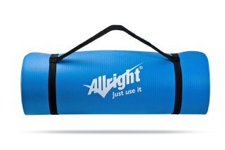 MATA NBR ALLRIGHT 140x60x1cm NIEBIESKA