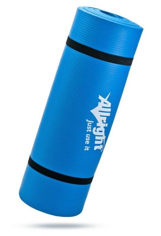 MATA NBR ALLRIGHT 140x60x1cm NIEBIESKA
