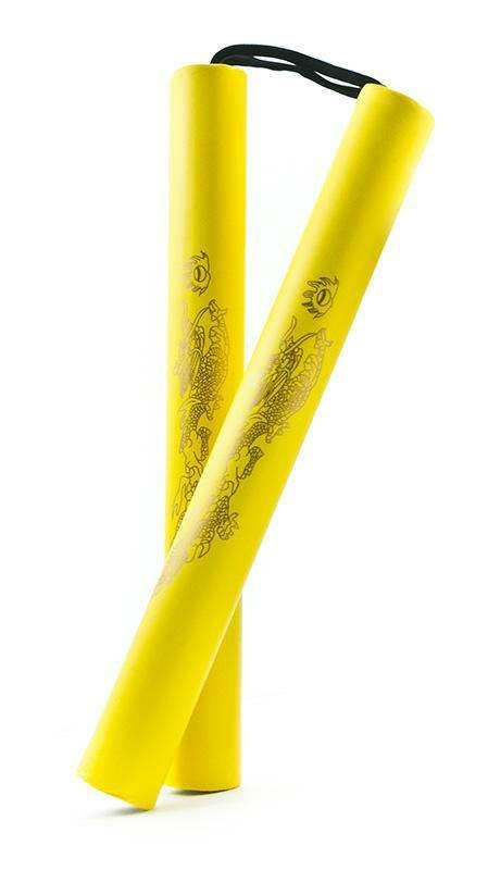 NUNCHAKO TRENINGOWE PRO PIANKOWE ŻÓŁTE NUNCHAKO TRENINGOWE PRO PIANKOWE ŻÓŁTE