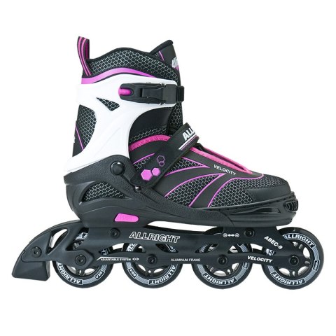 ROLKI ALLRIGHT VELOCITY PINK L 39-42 ROLKI ALLRIGHT VELOCITY PINK L 39-42