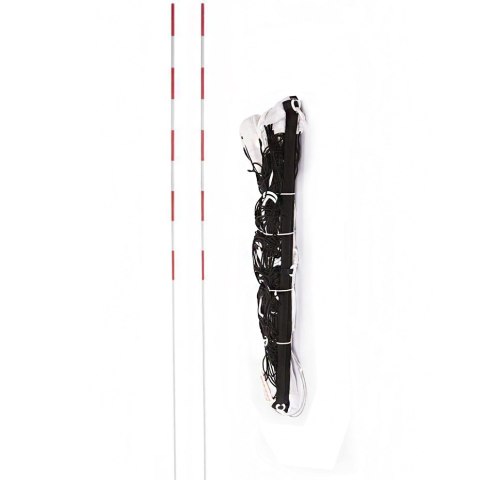 Siatka do siatkówki z antenkami Netex IV ML 9,5 m x 1 m czarna SI0009 Netex