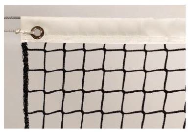 Siatka do tenisa ziemnego Netex 12,8 m x 1,05 m PP 3 biała TZ0020 Netex Siatka do tenisa ziemnego Netex 12,8 m x 1,05 m PP 3 biała TZ0020 Netex