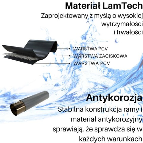 BASEN STELAŻOWY PROSTOKĄTNY 300x207x66CM 17771V01