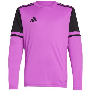 Koszulka bramkarska dla dzieci adidas Squadra 25 Long Sleeve fioletowa JJ1939 164cm Adidas teamwear