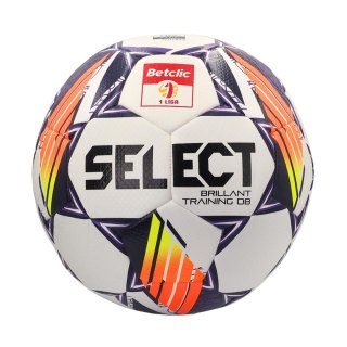 Piłka nożna Select Brillant Training DB Betclic 1 Liga v24 biało-pomarańczowo-fioletowa 18763 4 Select