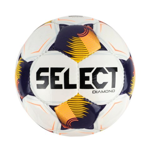 Piłka nożna Select Diamond v26 Fifa Basic biało-pomarańczowa 19347 5 Select