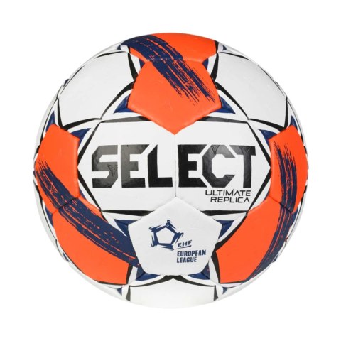 Piłka ręczna Select Ultimate European League Replic 2 v25 EHF biało-pomarańczowa 13521 2 Select