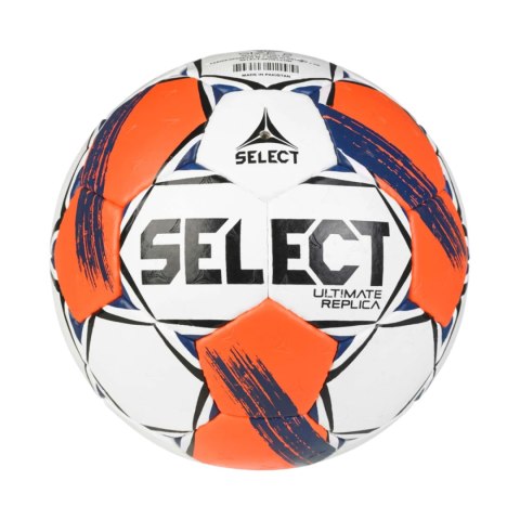 Piłka ręczna Select Ultimate European League Replic 2 v25 EHF biało-pomarańczowa 13521 2 Select