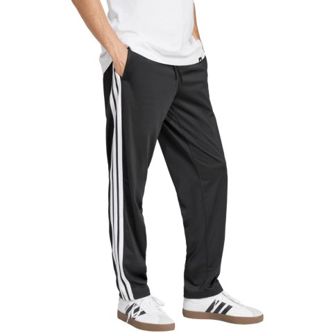 Spodnie męskie adidas 3-Stripes Tricot Regular-Fit Open Hem czarne JI8802 M Adidas