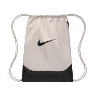 Worek na buty Nike Brasilia jasnoszaro-czarny IB4409 072 Nike
