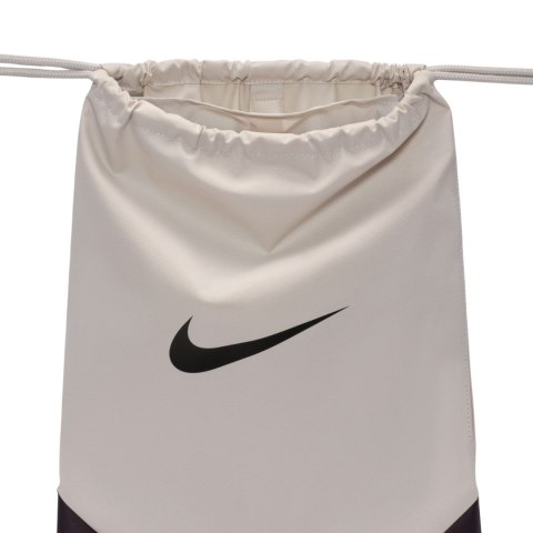 Worek na buty Nike Brasilia jasnoszaro-czarny IB4409 072 Nike