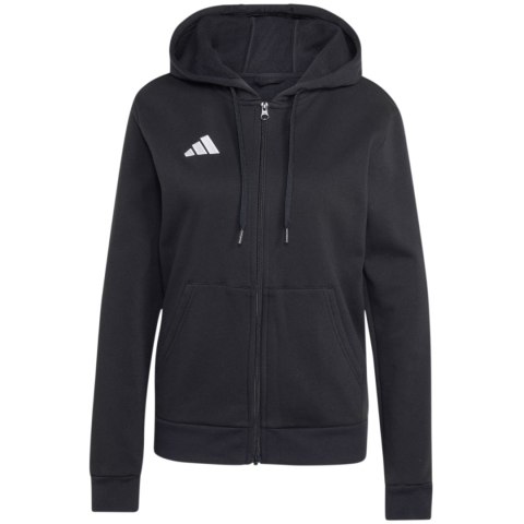 Bluza damska adidas Entrada 26 Full Zip Hoodie czarna KF5939 S Adidas teamwear