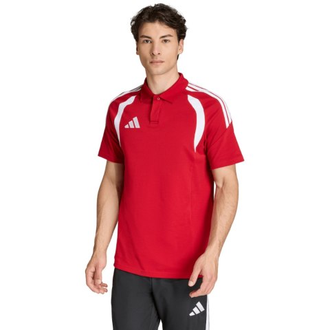 Koszulka męska adidas Tiro 26 League Polo czerwona KF3400 S Adidas teamwear