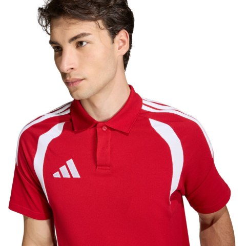 Koszulka męska adidas Tiro 26 League Polo czerwona KF3400 S Adidas teamwear